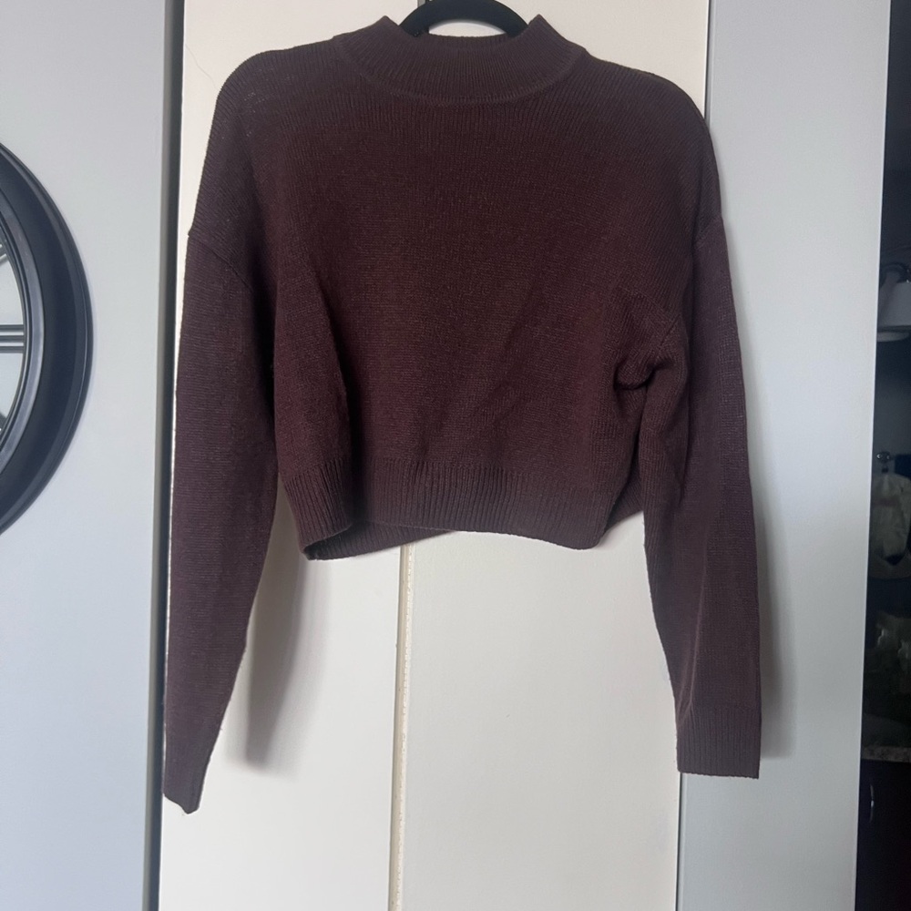 H&M Small Chocolate Knit Sweater